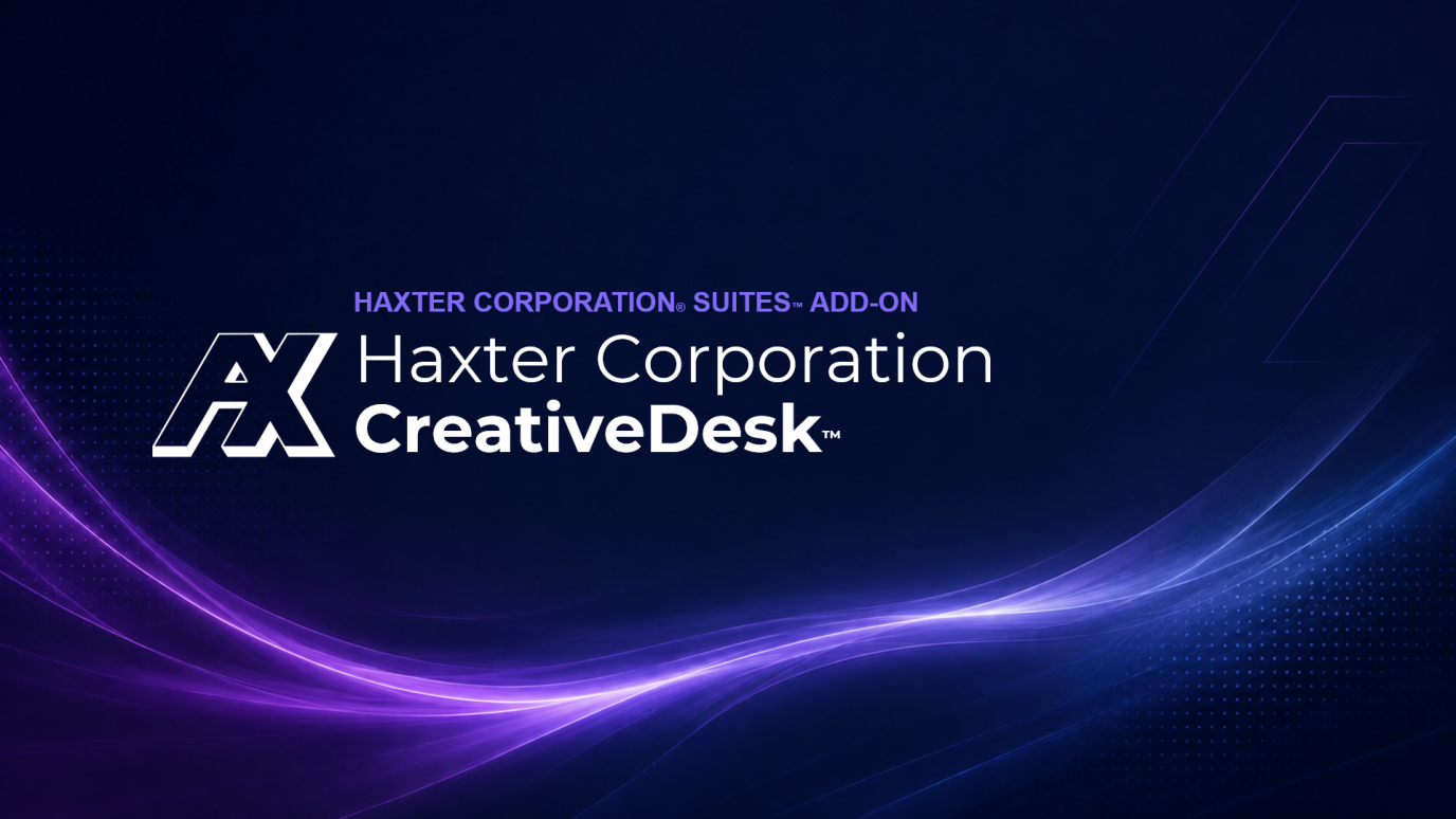 Haxter Corporation CreativeDesk.